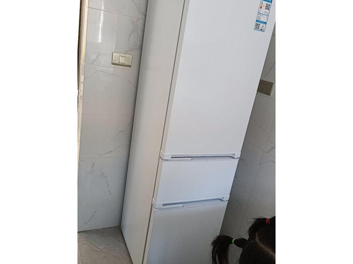 康佳（KONKA）155升 双门小冰箱 匀冷两门小型宿舍租房家用 节能低噪电冰箱（白色）BCD-155C2GBU 以旧换新