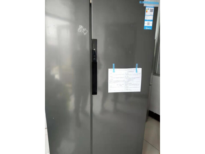 美的(Midea)606升冰箱双开门对开门冰箱一级能效变频风冷无霜大容量保鲜净味【WIFI智能家电】